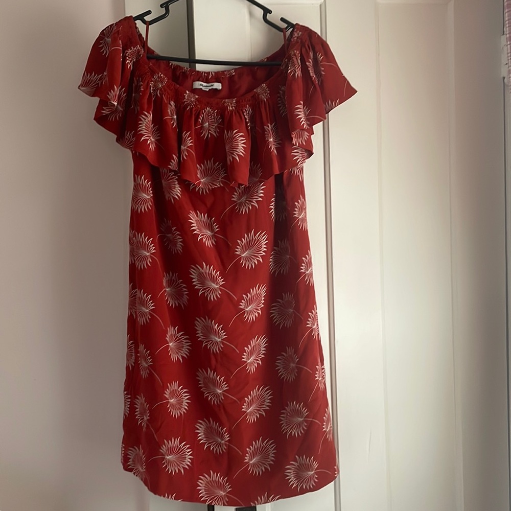 100% Silk Madewell Shift Dress in pristine condition